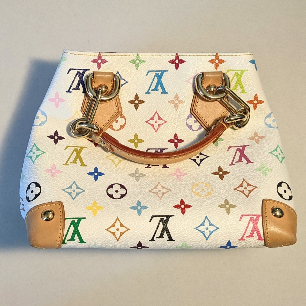Louis Vuitton Audra multicolour handbag